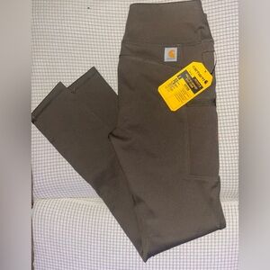 NWT Carhartt women’s Olive Green Utility Leggings size XS